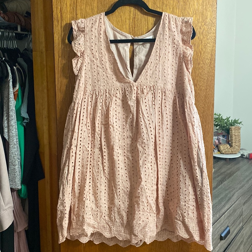 Mauve babydoll Dress